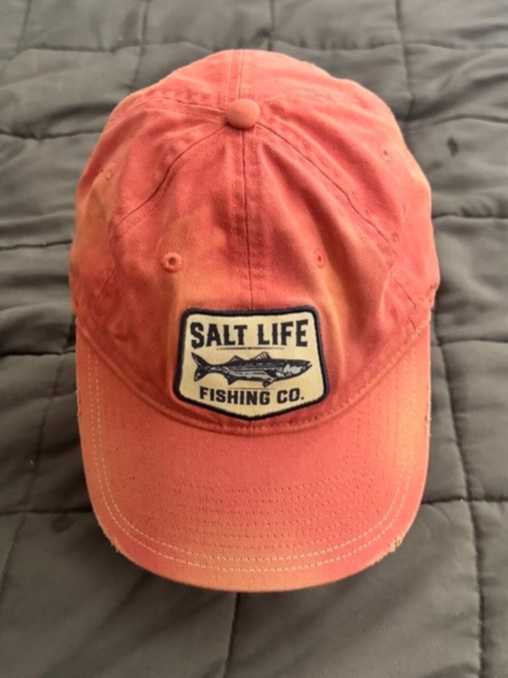 Distressed Salt Life Hat - Adjustable